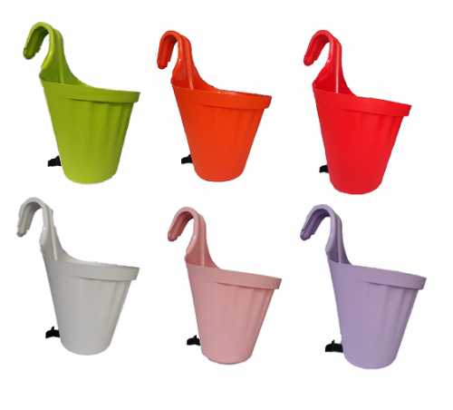 Garden Balcony Railing Planter Set of 3 pcs